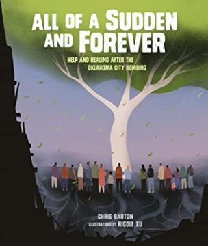 All of a sudden and forever book cover.
