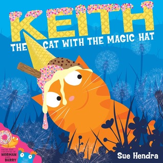 Keith the cat with the magic hat