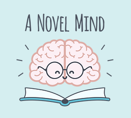 brain reading a book