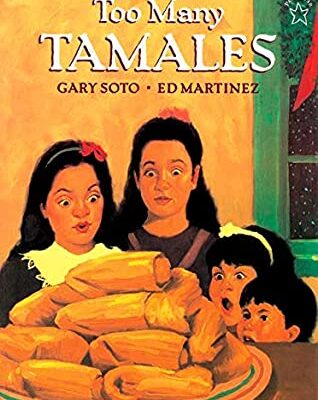 Too many tamales book cover.