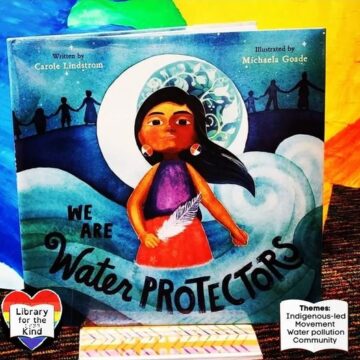 We are water protectors book cover.