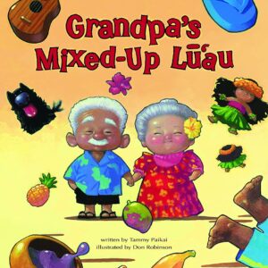 Grandpa's mixed up lu'au book cover.