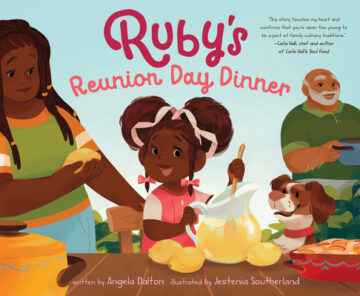 Ruby's reunion day dinner book cover.