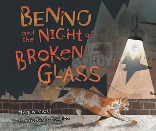 Benno and the night of broken glass book cover.