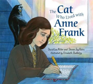 The Cat who lived with Anne Frank book cover.