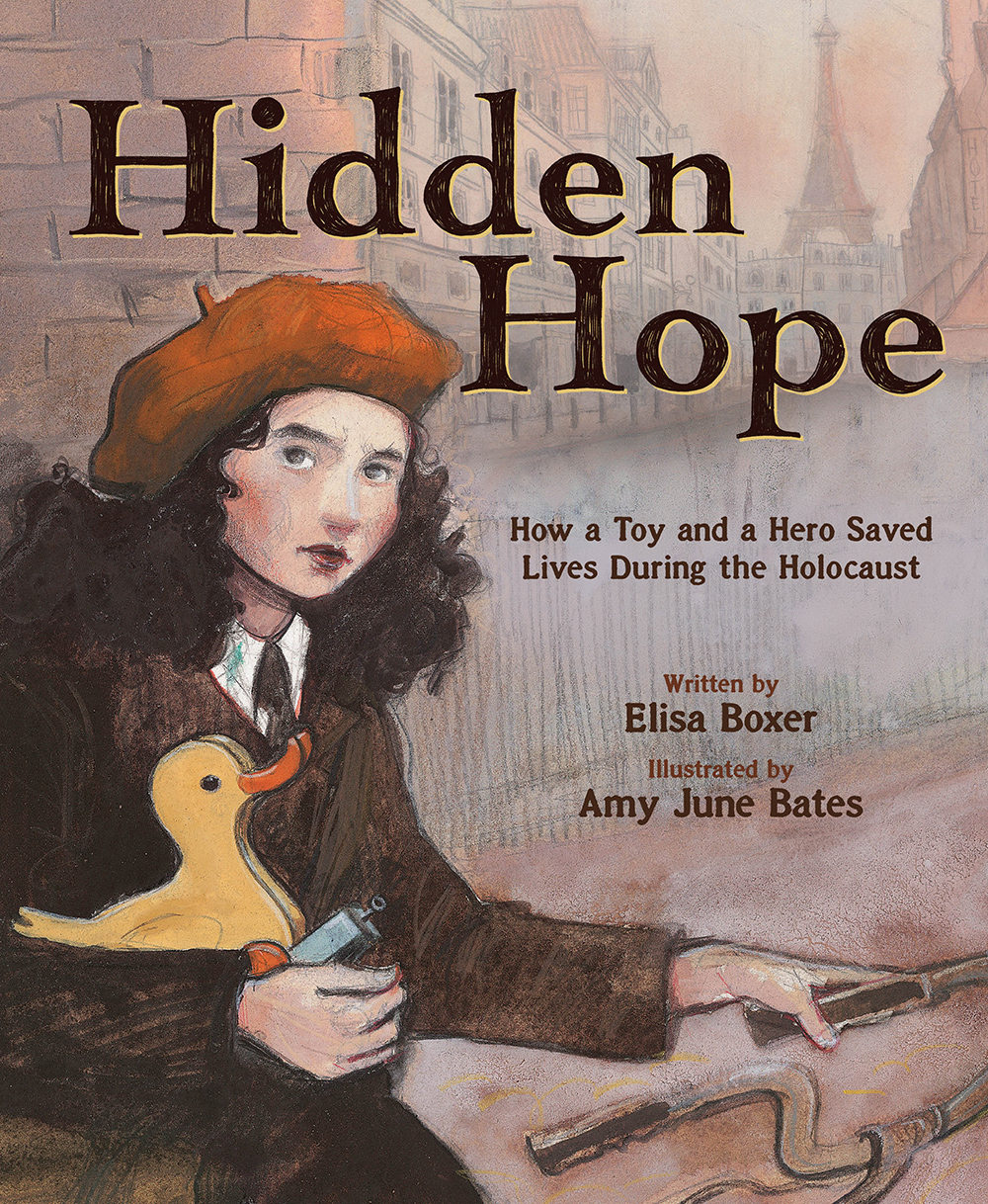 Hidden Hope: How a Toy and a Hero Saved Lives During the Holocaust book cover.