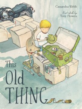 This old thing book cover.
