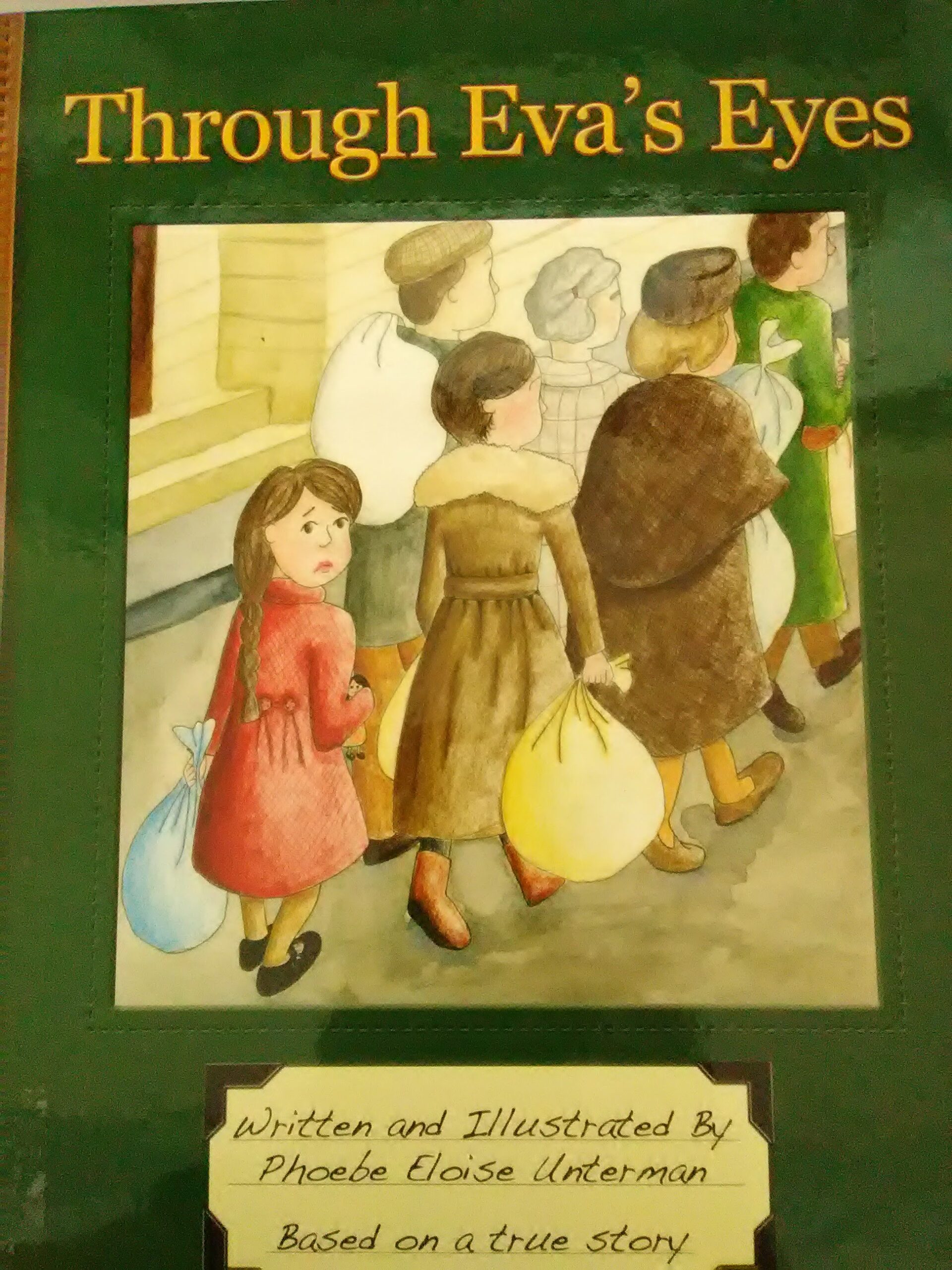 Book cover of Through Eva's Eyes.