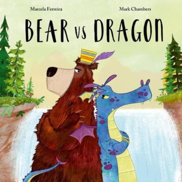 Bear vs Dragon book cover.