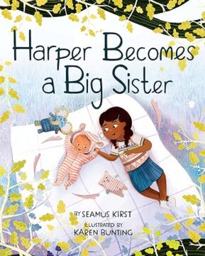 Harper Becomes a Big Sister book cover.