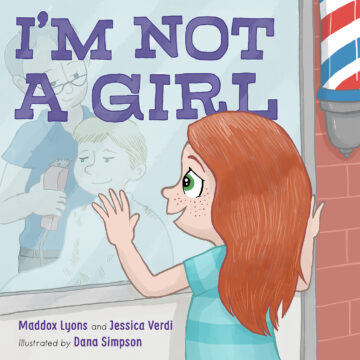 I'm Not a Girl book cover.