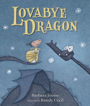 Loveabye dragon book cover.