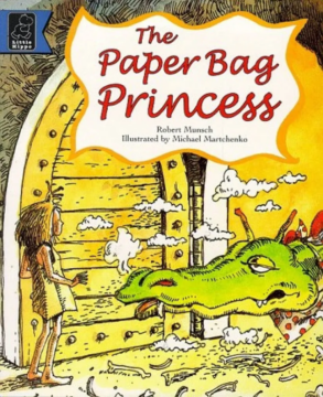 The Paperbag Princess book cover.