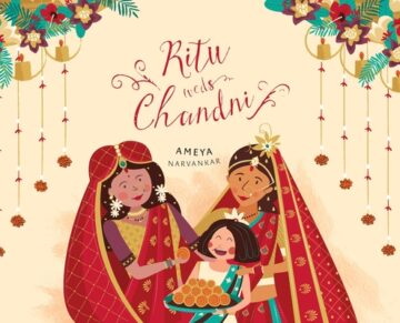 Ritu weds Chandni book cover.