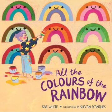All the Colours of the Rainbow book cover.