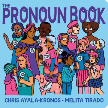 The Pronoun Book book cover.