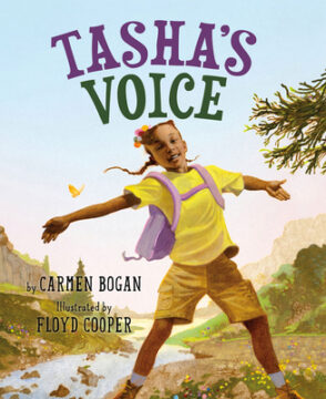 Tasha's voice book cover.