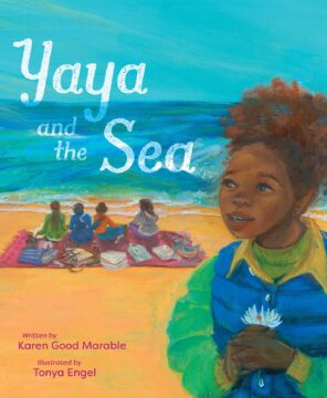 Yaya and the sea book cover.
