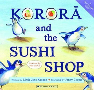Kororā and the Sushi Shop book cover.