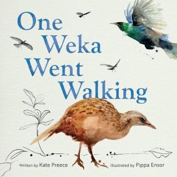 One Weka Went Walking book cover.