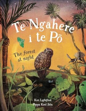 Te Ngahere I te Pō: The Forest at Night book cover.